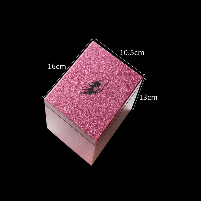 10-Layer Acrylic Eyelash Storage Box | False Eyelash Holder with Volume Eyelashes Extension