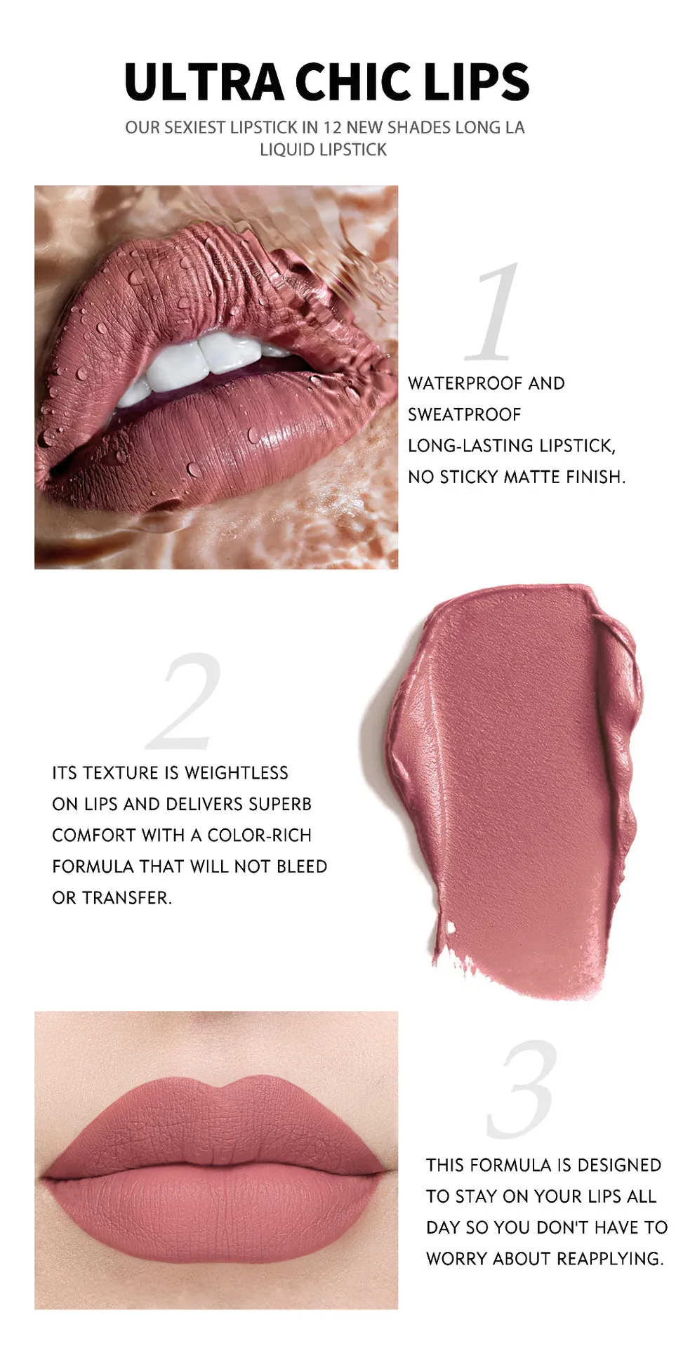 12-Color Book Lip Gloss Set Matte & Pearl Finish Non-Stick Cup Lip Glaze Lipstick Kit