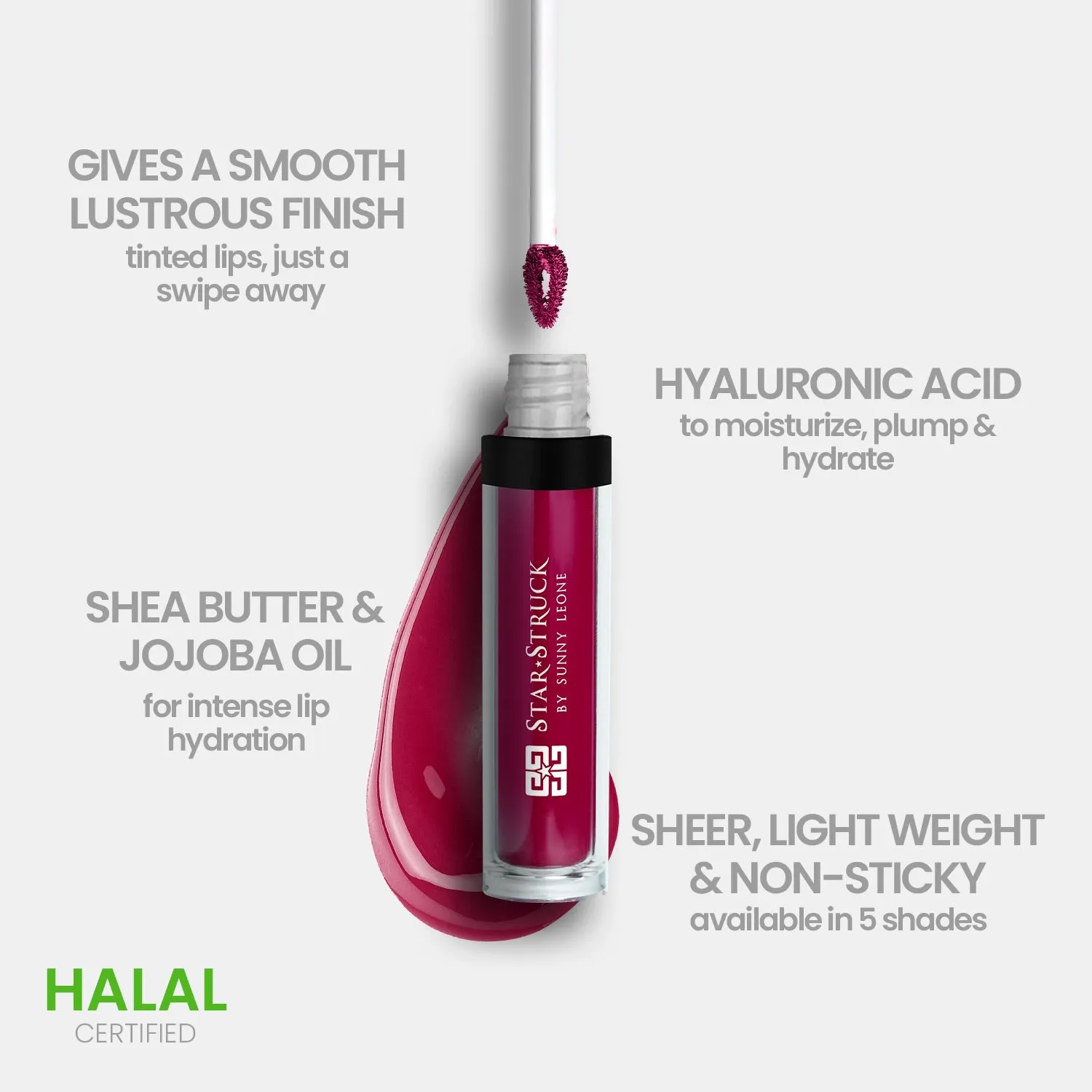 Berry Lippy - Glossy Lip Tint | 6ml