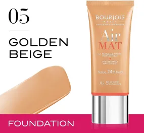 Bourjois Air Mat 24H Foundation 05 Golden beige