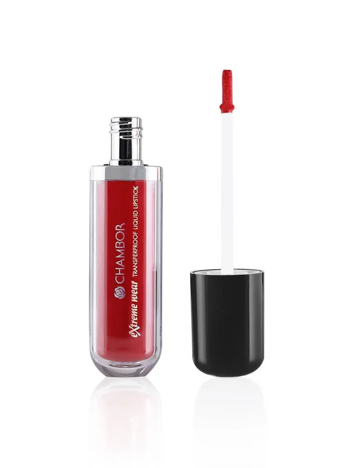 Chambor Fiery Red Extreme Wear Transferproof Liquid Lipstick