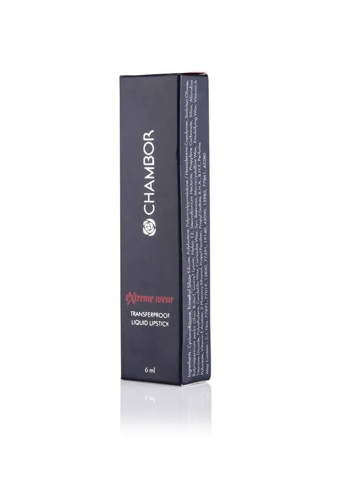Chambor Orangerie 462 Extreme Wear Transferproof Liquid Lipstick
