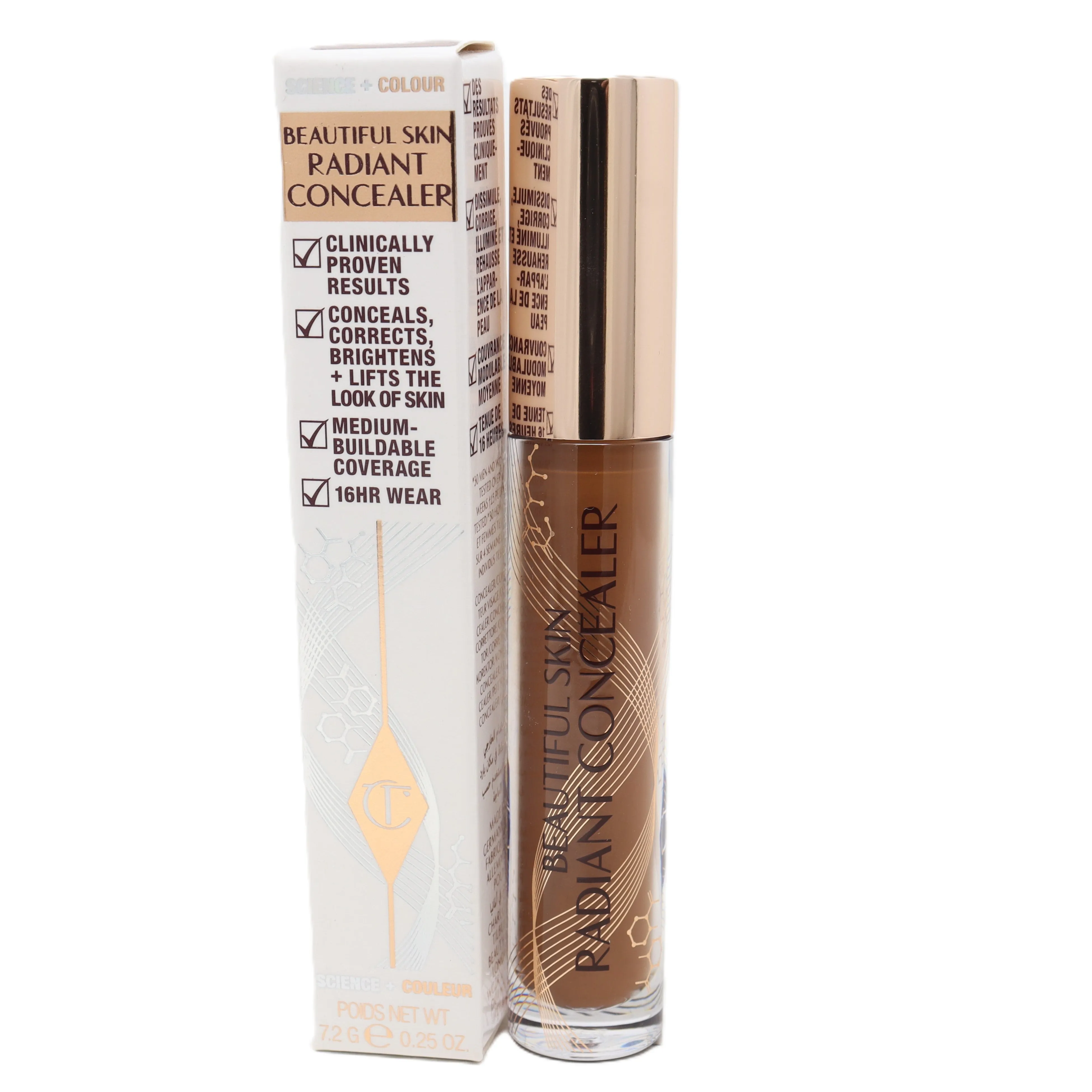 Charlotte Tilbury Beautiful Skin Radiant Concealer  0.25oz/7.2g New With Box