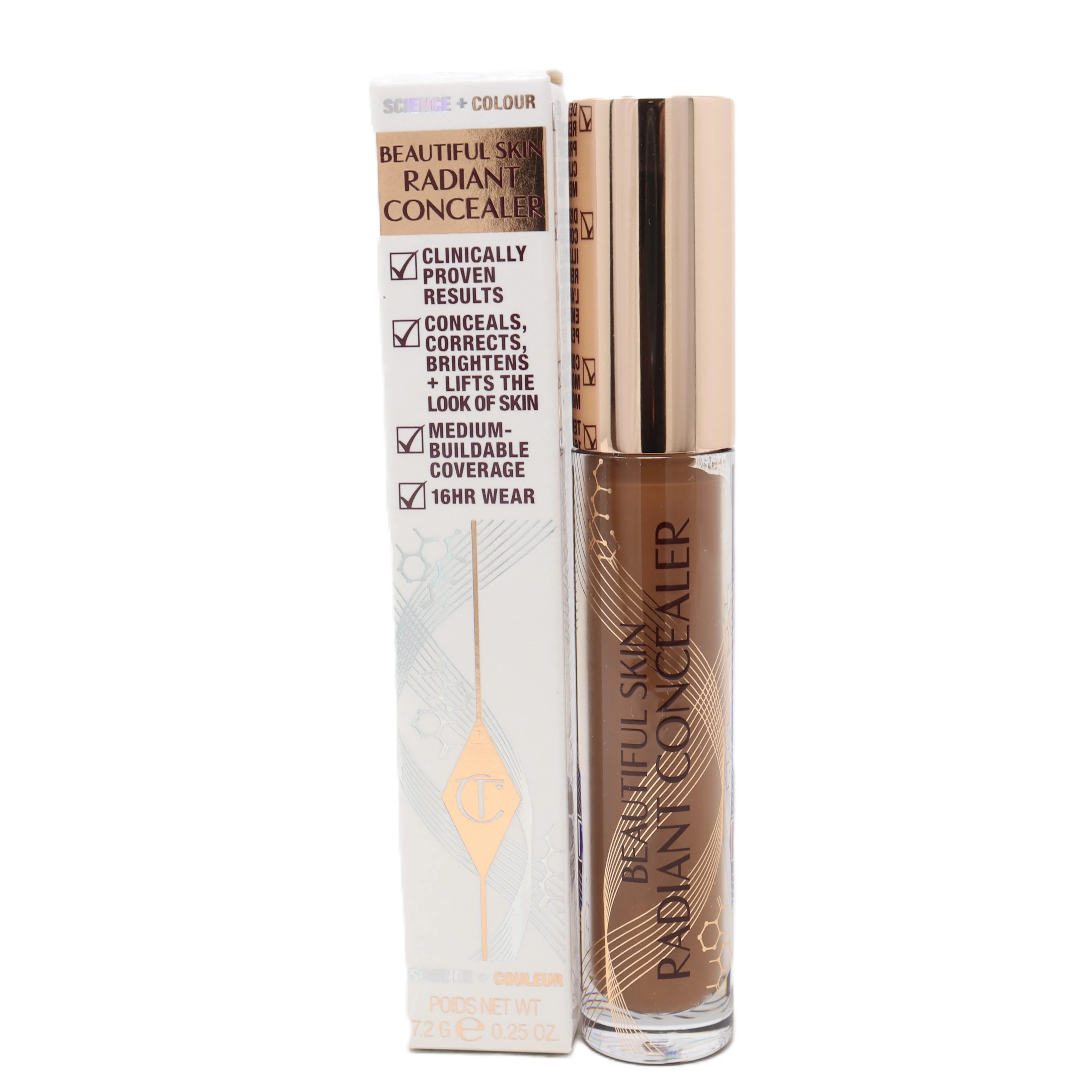 Charlotte Tilbury Beautiful Skin Radiant Concealer  0.25oz/7.2g New With Box