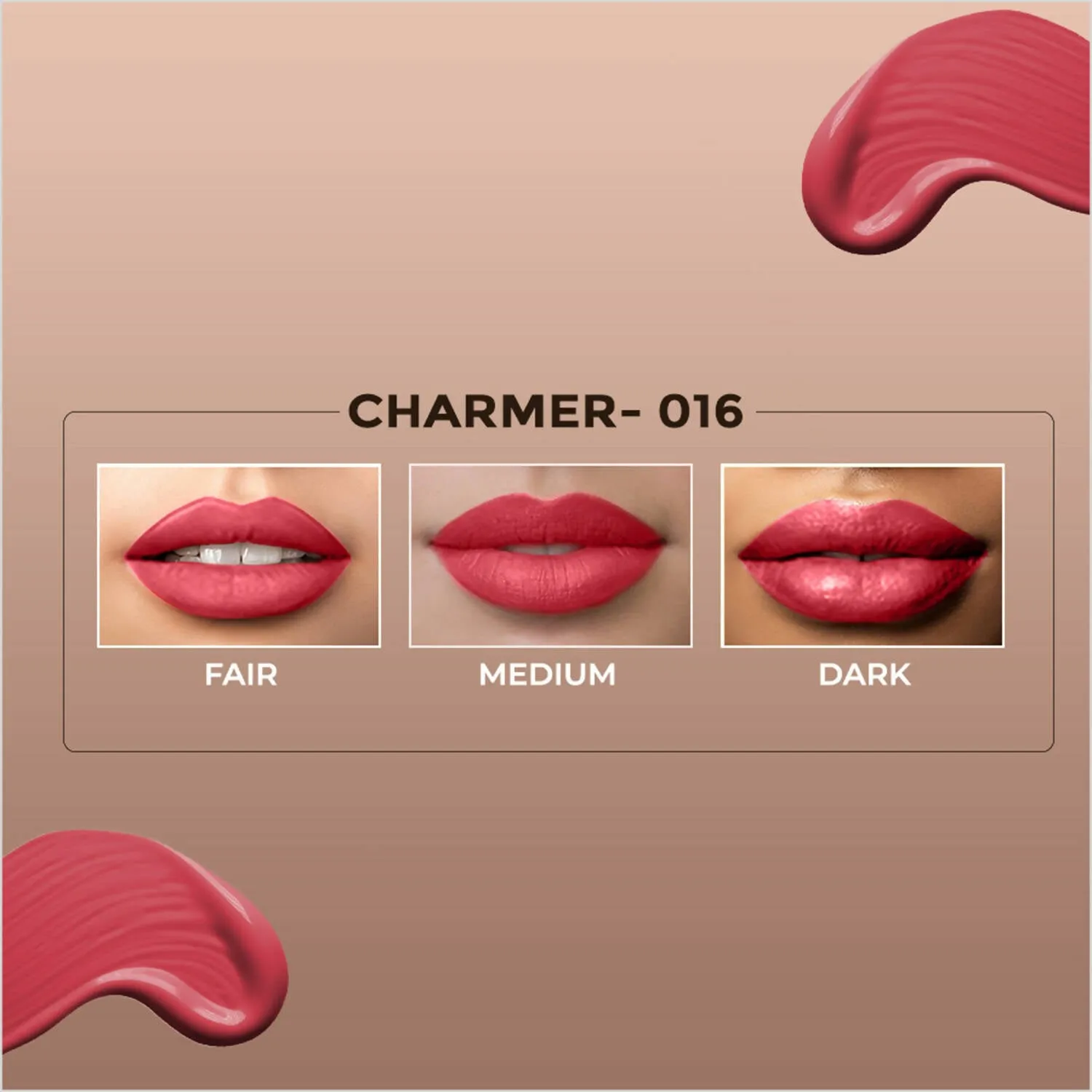 Colorbar Powerkiss Vegan Matte Lipcolor- Charmer