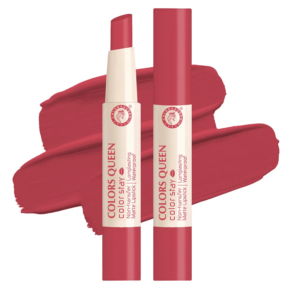 Colors Queen Color  Stay Non- Transfer Lipstick PTM