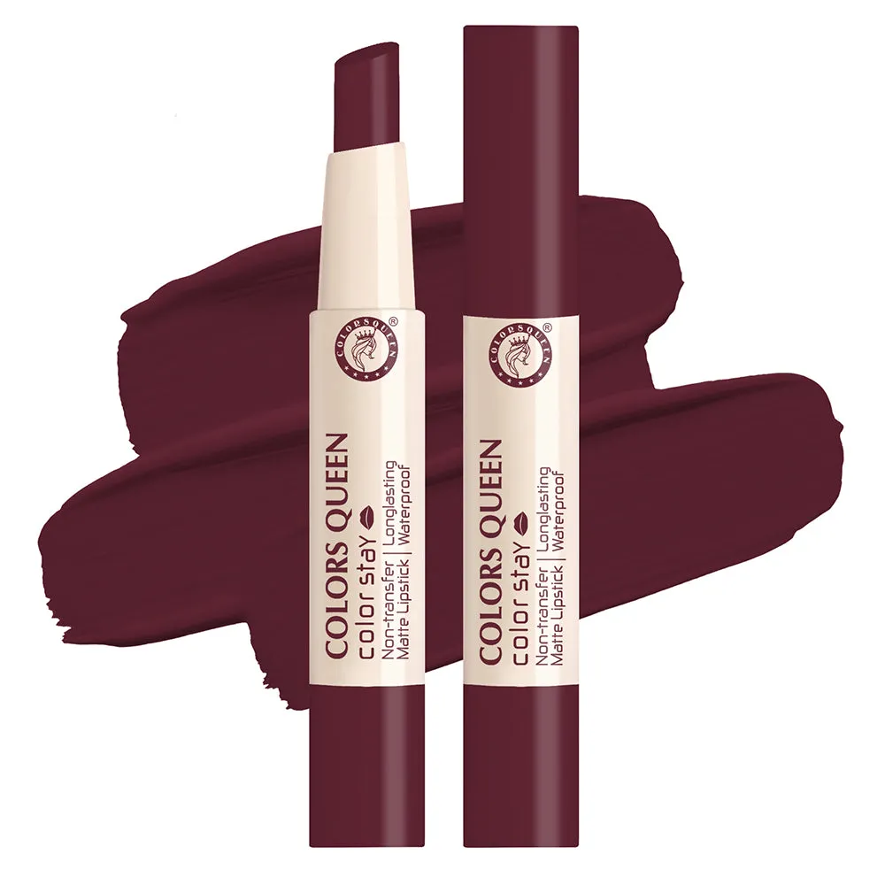 Colors Queen Color  Stay Non- Transfer Lipstick PTM