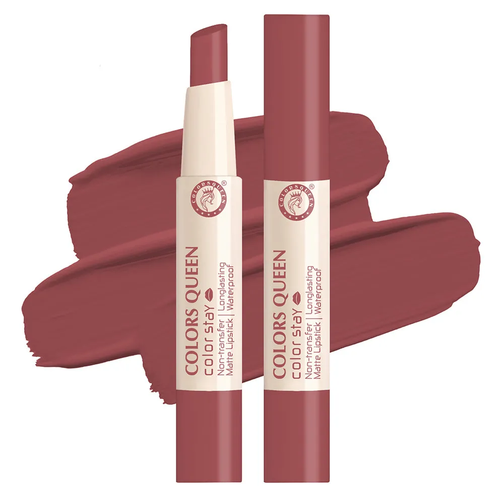 Colors Queen Color  Stay Non- Transfer Lipstick PTM