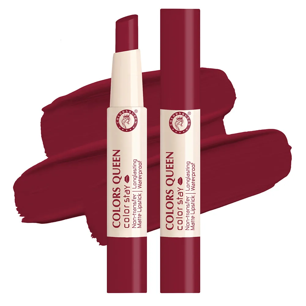 Colors Queen Color  Stay Non- Transfer Lipstick PTM