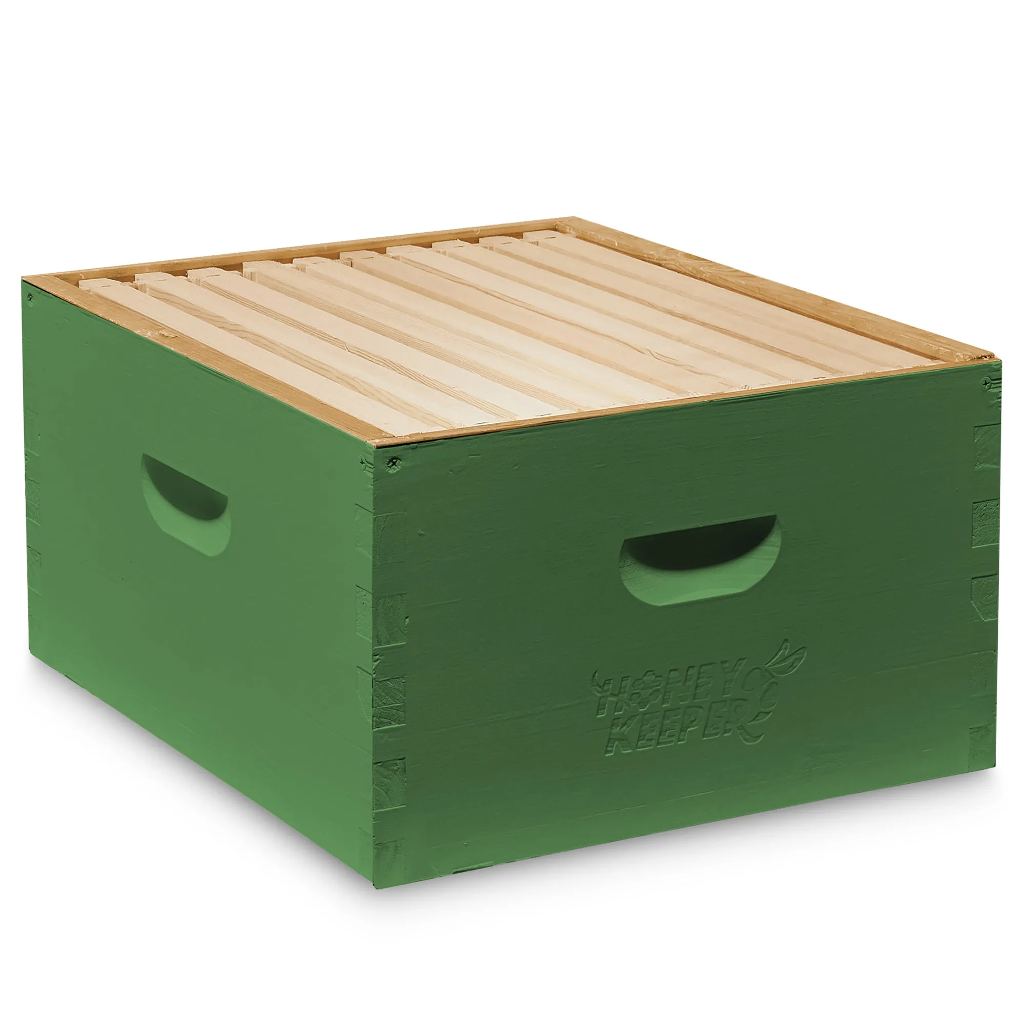 Complete Deep Hive Body Kit, Painted, Assembled with 10-Frames