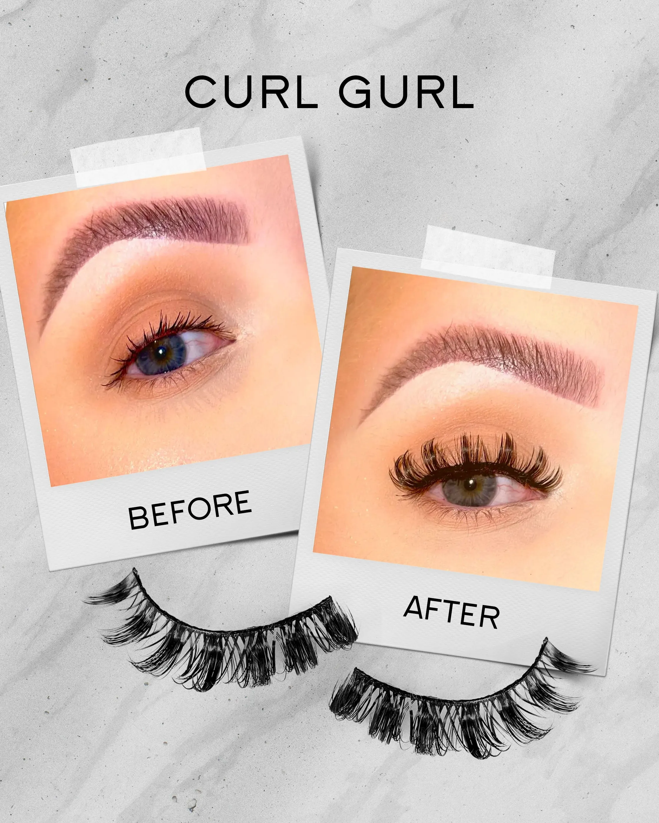 'Curl Gurl' Russian Voluminous Strip Lashes