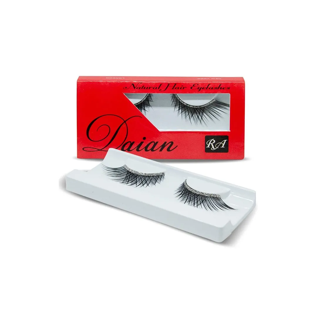 Daian Natural Hair False Eyelashes (4 pcs set)