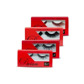 Daian Natural Hair False Eyelashes (4 pcs set)