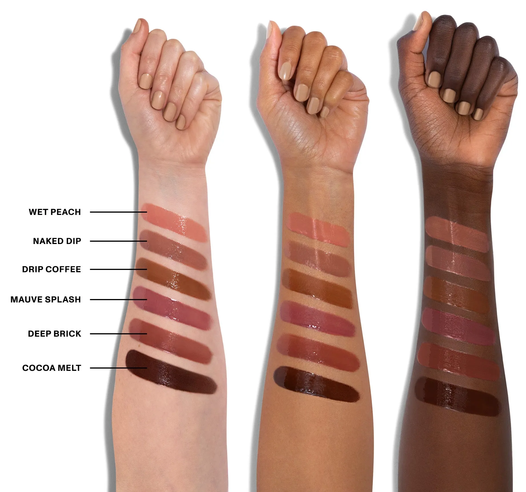 Dripglass Drenched High Pigment Lip Gloss - Mauve Splash