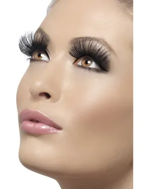 Eyelashes, Black, 60s Style