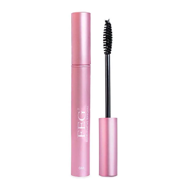 FEG Accelerating Mascara | Mascara and Eyelash Enhancer Serum in One | Fast Effective Growth Creates Longer & Darker Eyelashes | Best Natural Eyelash Serum to Grow Lashes in the Market | 6 mL