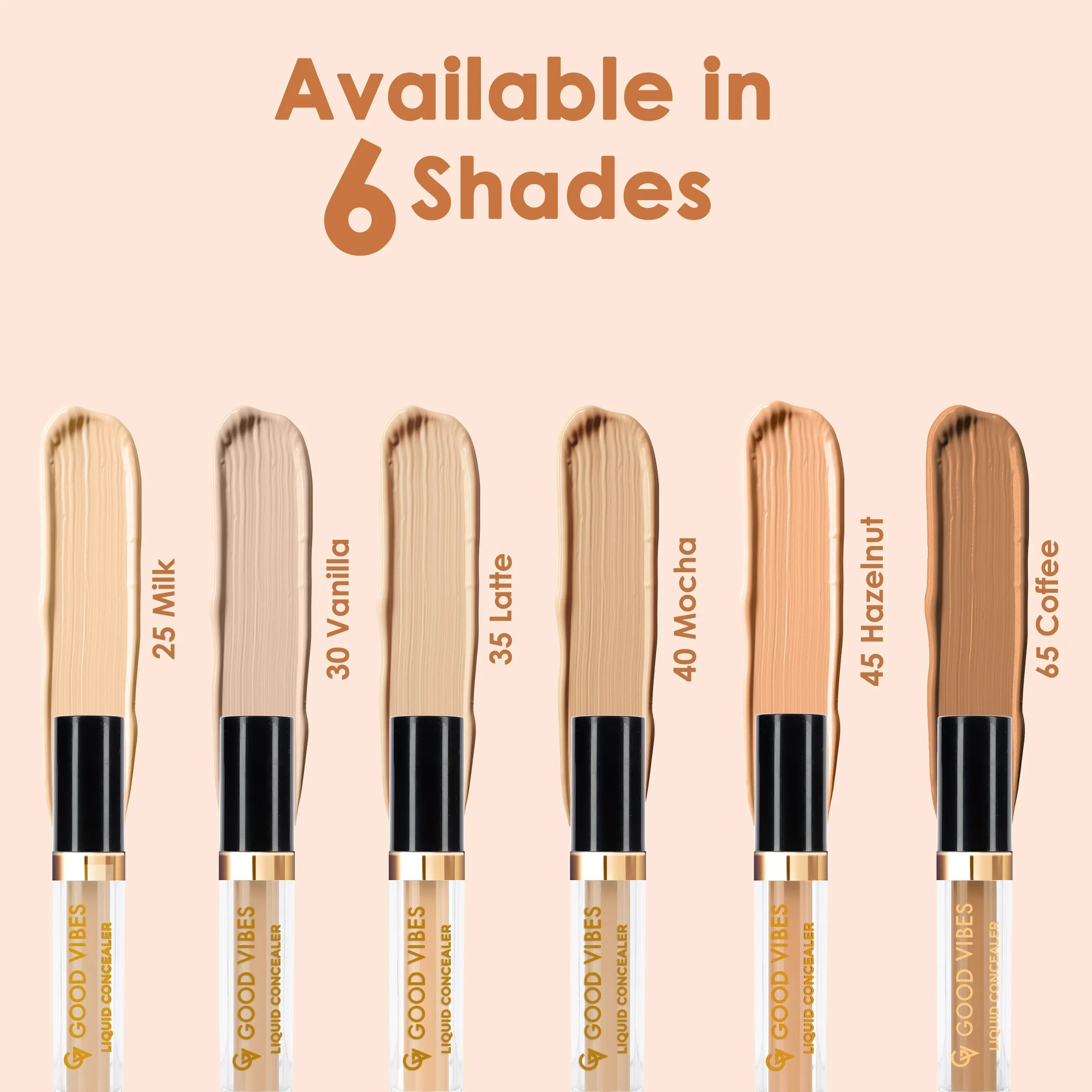Good Vibes HydraGlow Liquid Concealer- Milk 25 (4.8ml)