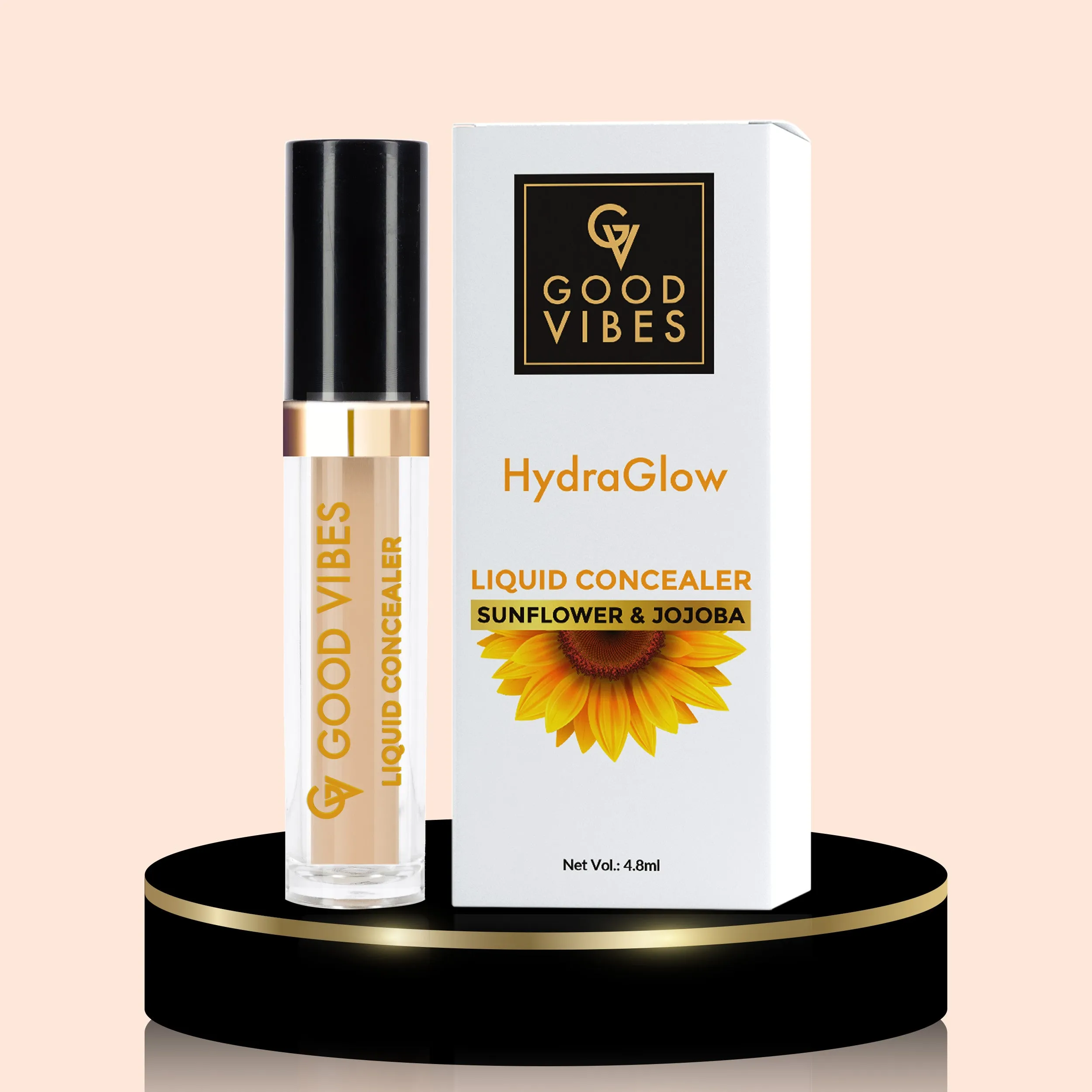 Good Vibes HydraGlow Liquid Concealer- Milk 25 (4.8ml)