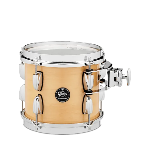 Gretsch Drums RN2-0708T-GN Renown Mounted Tom (Gloss Natural) - 7" x 8"