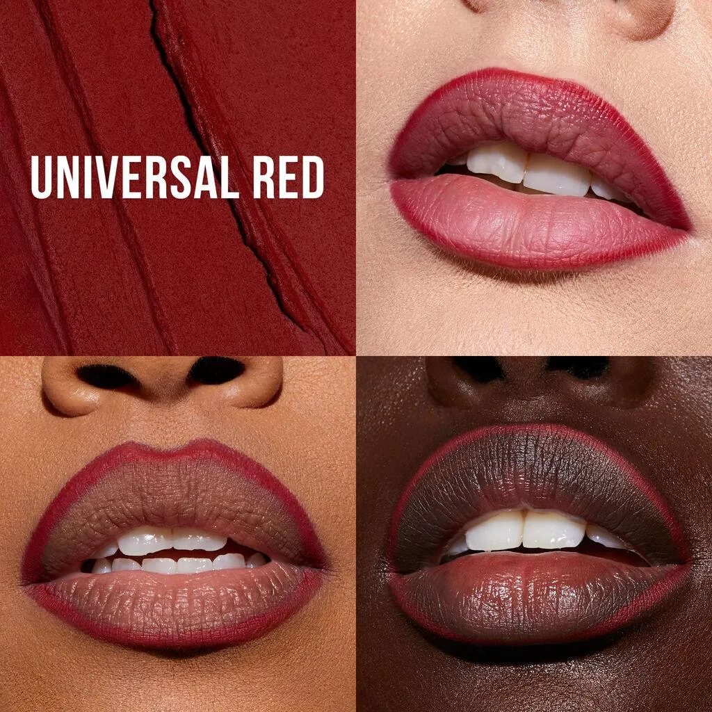 Huda Beauty Lip Liner Lip Contour 2.0 Automatic Matte Lip Pencil (Universal Red)