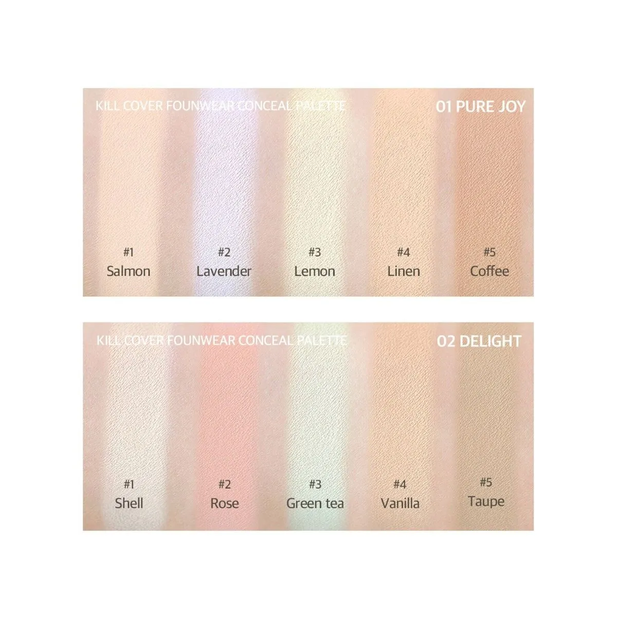 Kill Cover Founwear Conceal Palette (2 Shades)