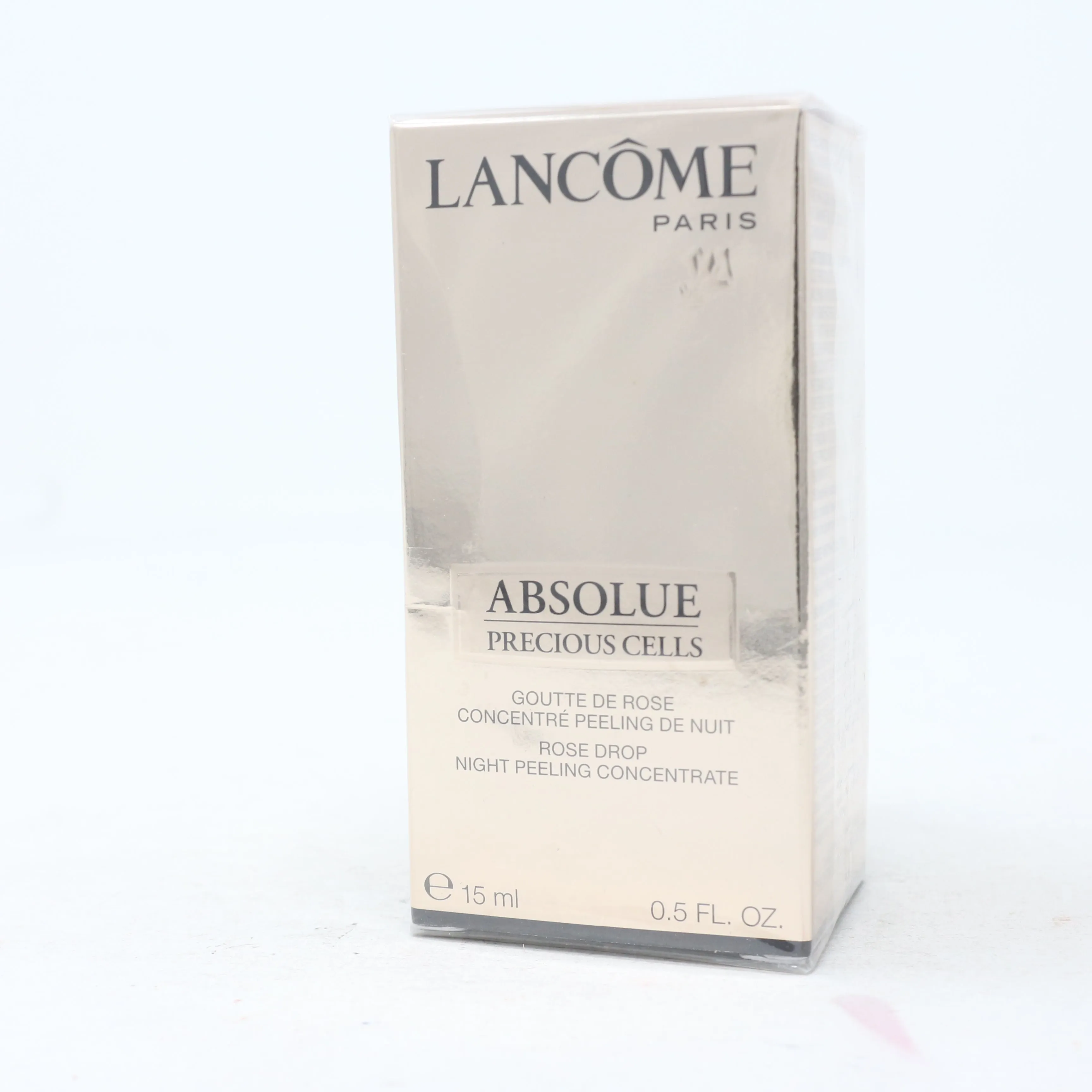 Lancome Absolue Precious Cells Rose Drop Night Peeling Concentrate 0.5oz  New