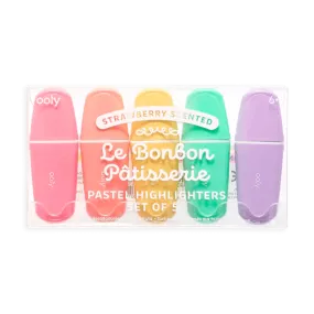 Le BonBon Patisserie Scented Pastel Highlighters - Set of 5