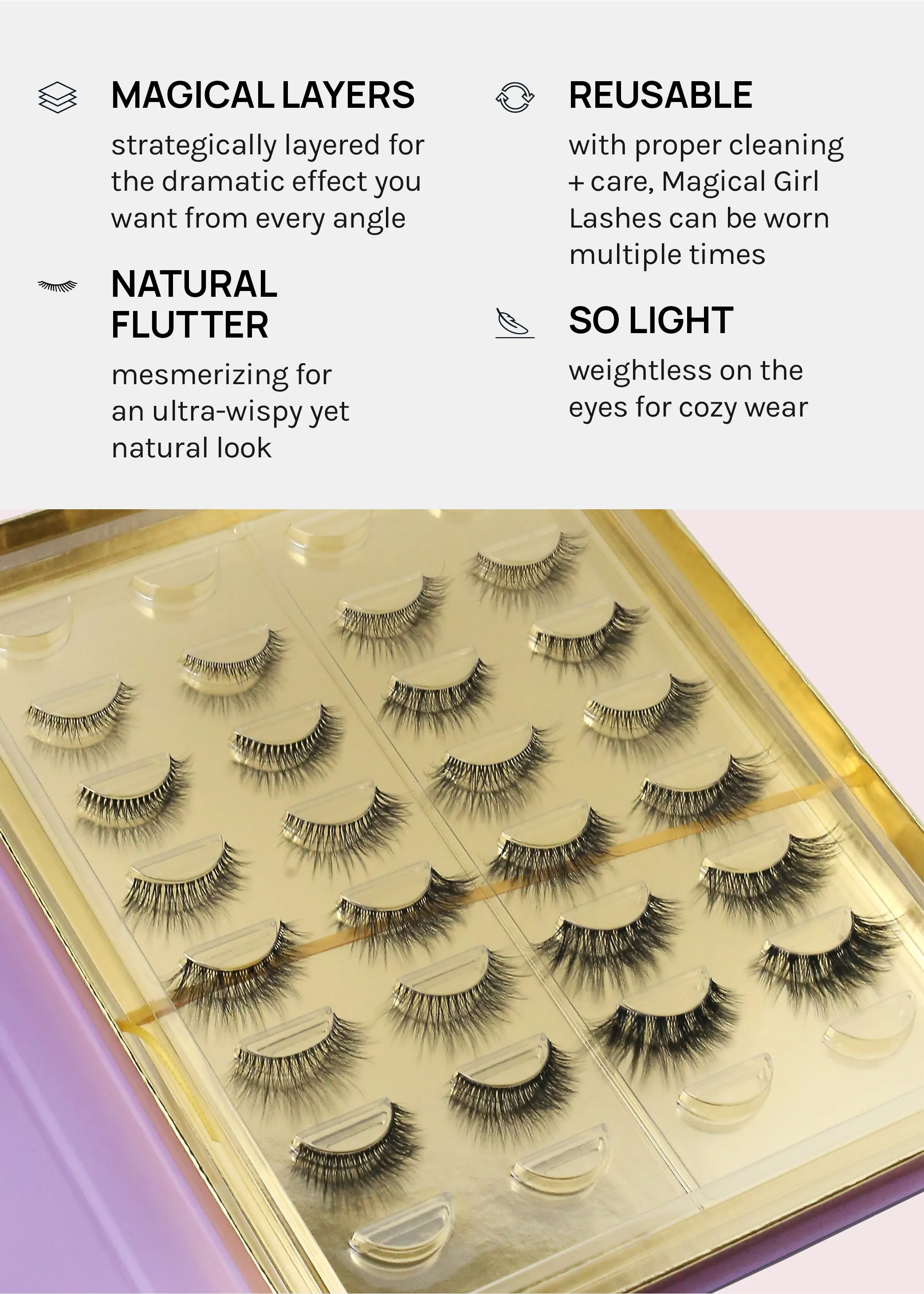 Magical Girl Light Eyelashes – Asuka