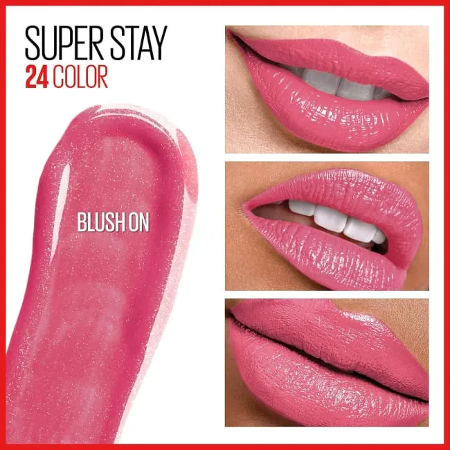 Maybelline Superstay 24HR 2-Step Liquid Lipstick - Blush On