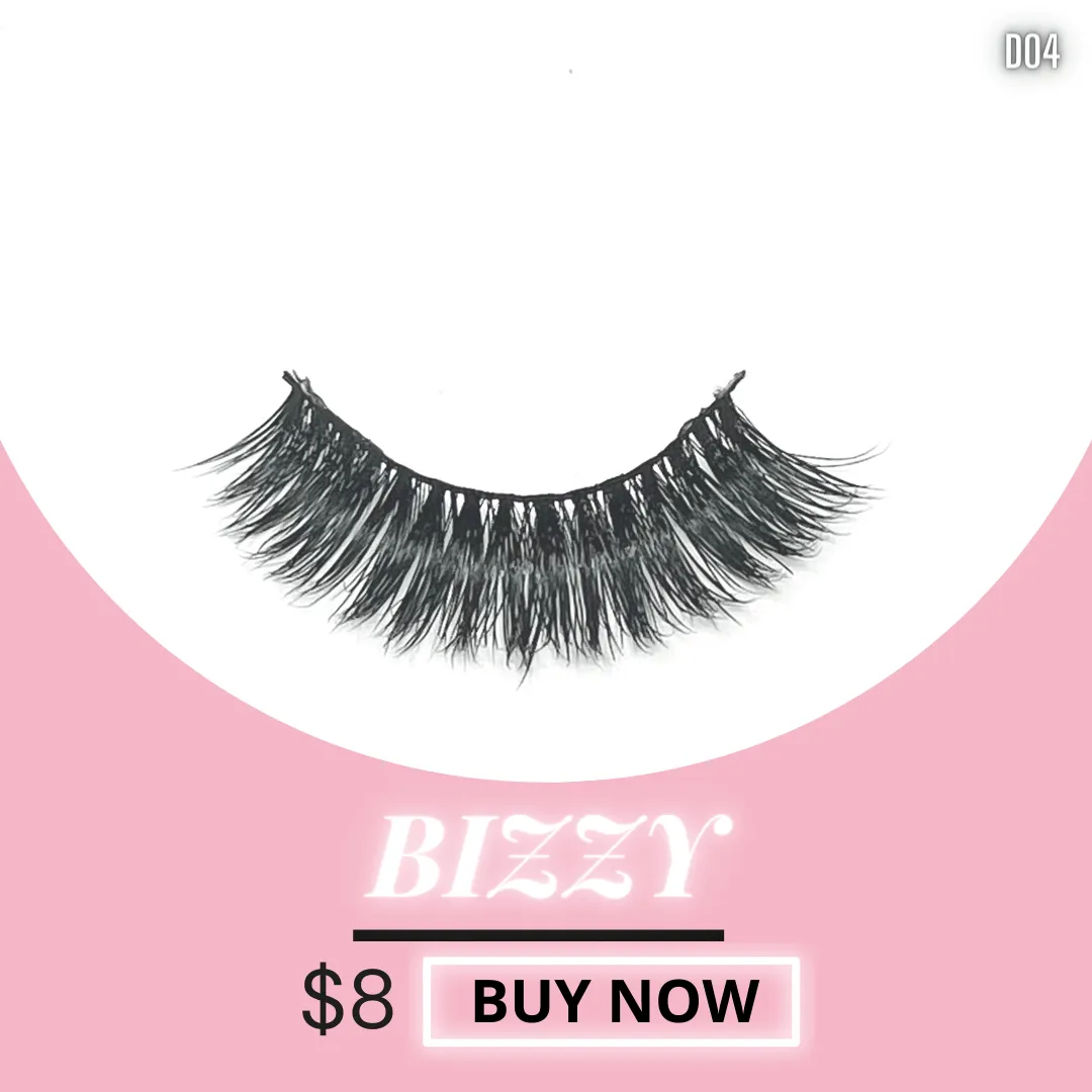 Mink Lashes False Eyelashes Natural Faux Mink Strip 3D Lashes