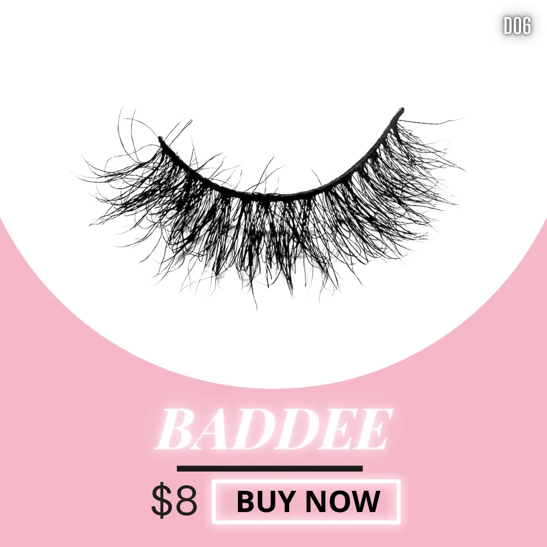 Mink Lashes False Eyelashes Natural Faux Mink Strip 3D Lashes