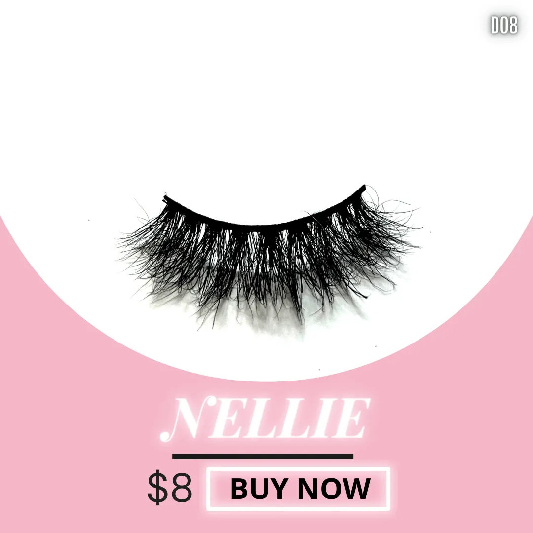 Mink Lashes False Eyelashes Natural Faux Mink Strip 3D Lashes