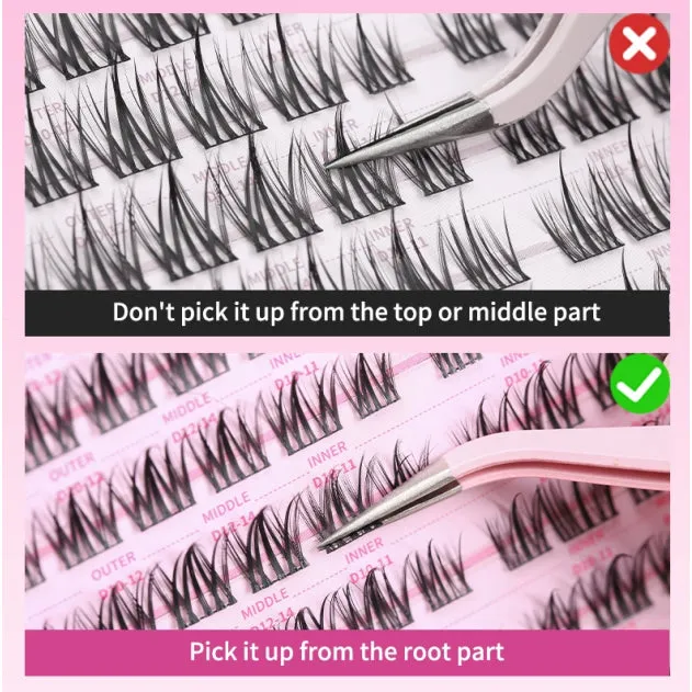 MLEN DIARY Baby Comic(Natural) False Eyelashes 懒人芭比漫画假睫毛