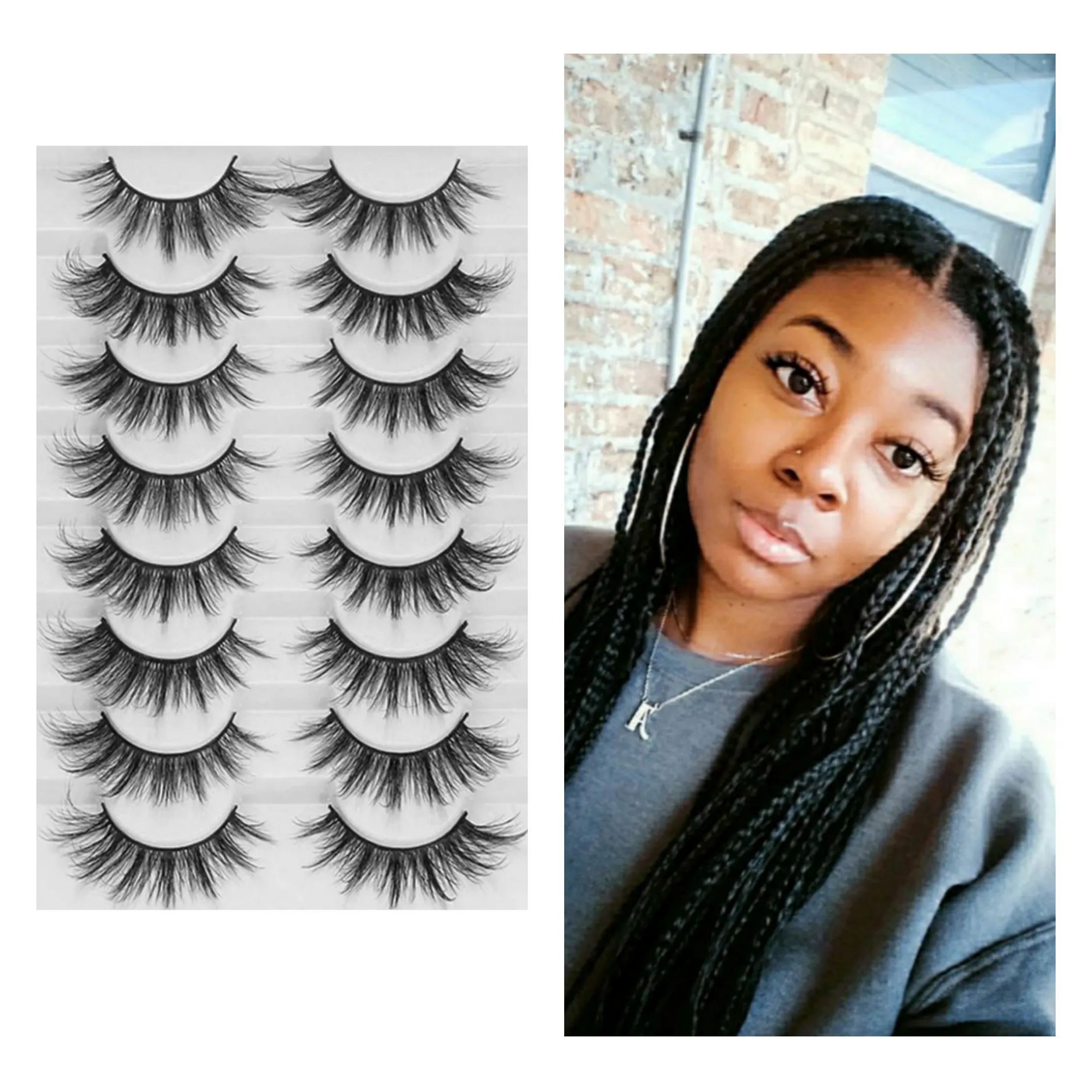 Mo's Favorite Faux Mink Lashes - 8 Pairs (NEW)