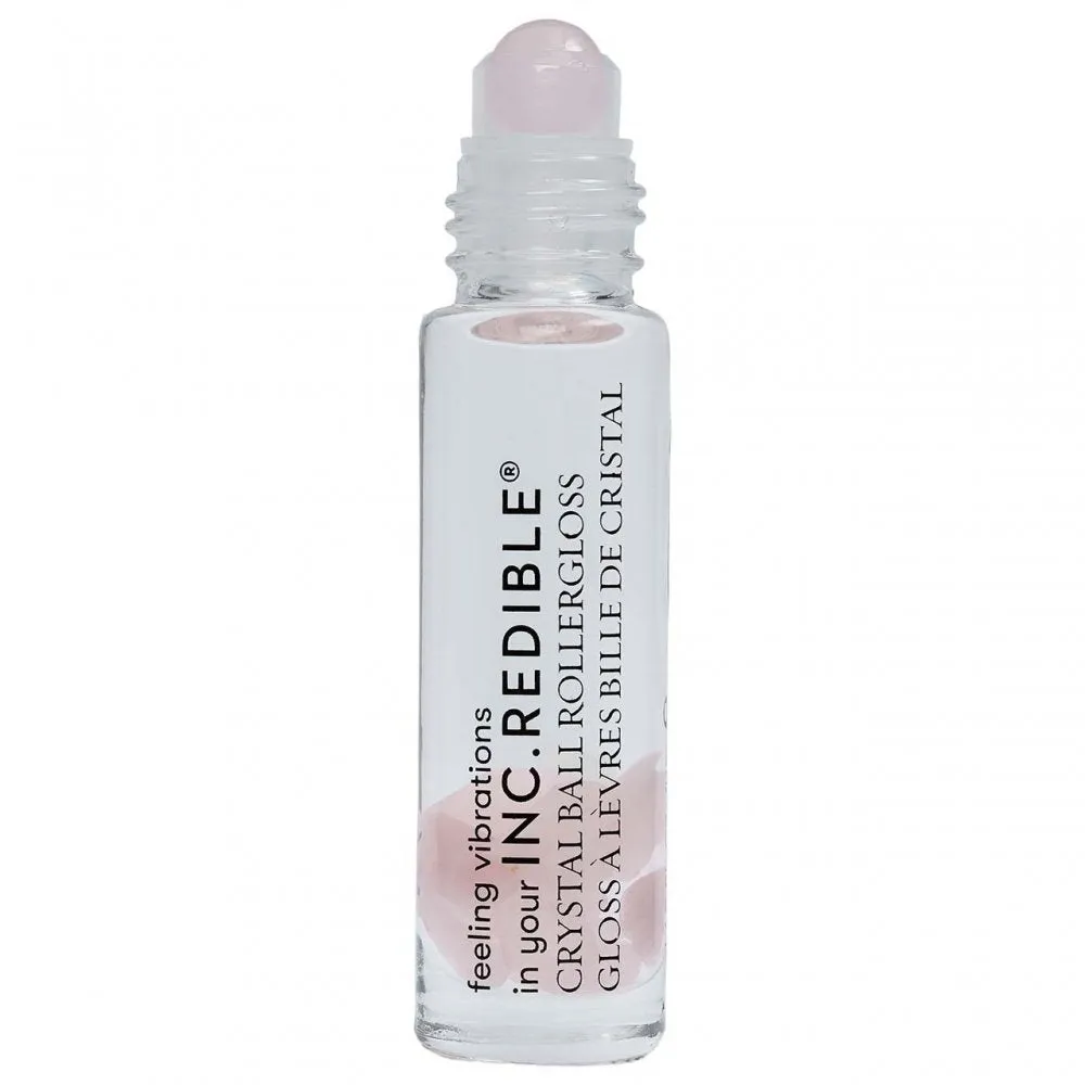 Nails Inc. Redible Find Love Rose Quartz Crystal Rollerball Lip Gloss