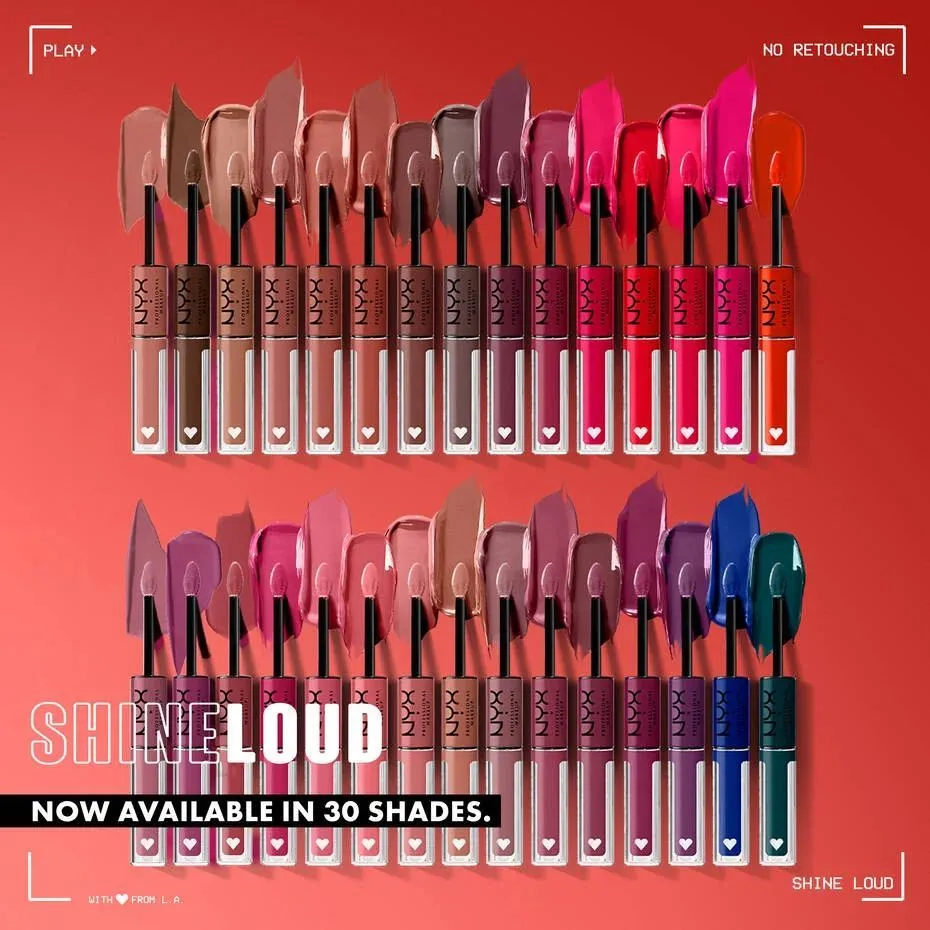 NYX SHINE LOUD HIGH SHINE LIP COLOR