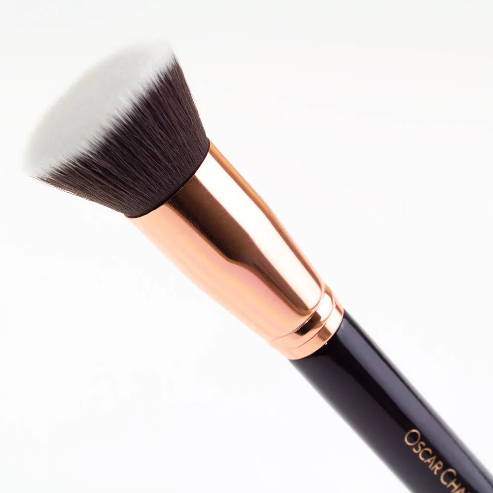 Oscar Charles 104 Luxe Flat Top Foundation Buff Makeup Brush