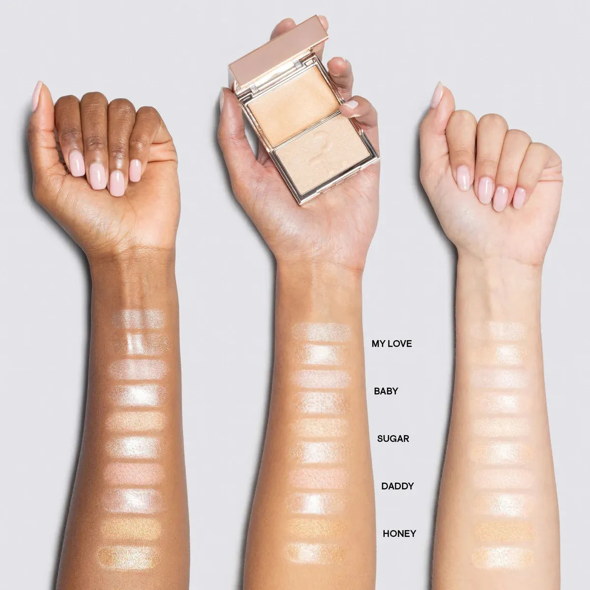 Patrick Ta - Major Glow Crème & Powder Light Reflecting Translucent Highlighter Duo - Honey