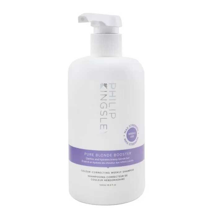 Pure Blonde Booster Colour- Correcting Weekly Shampoo - 500ml/16.9oz
