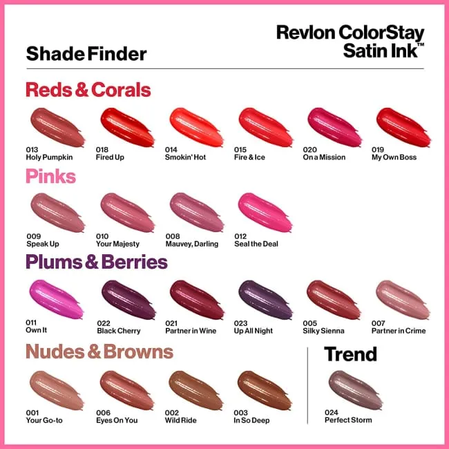 Revlon ColorStay Satin Ink Lipcolor - On A Mission