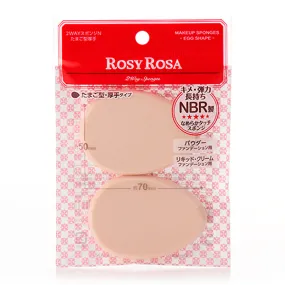 Rosy Rosa Makeup Sponge Egg Shape 2pcs