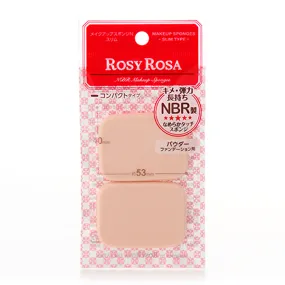 Rosy Rosa Makeup Sponge Slim Type 2pcs