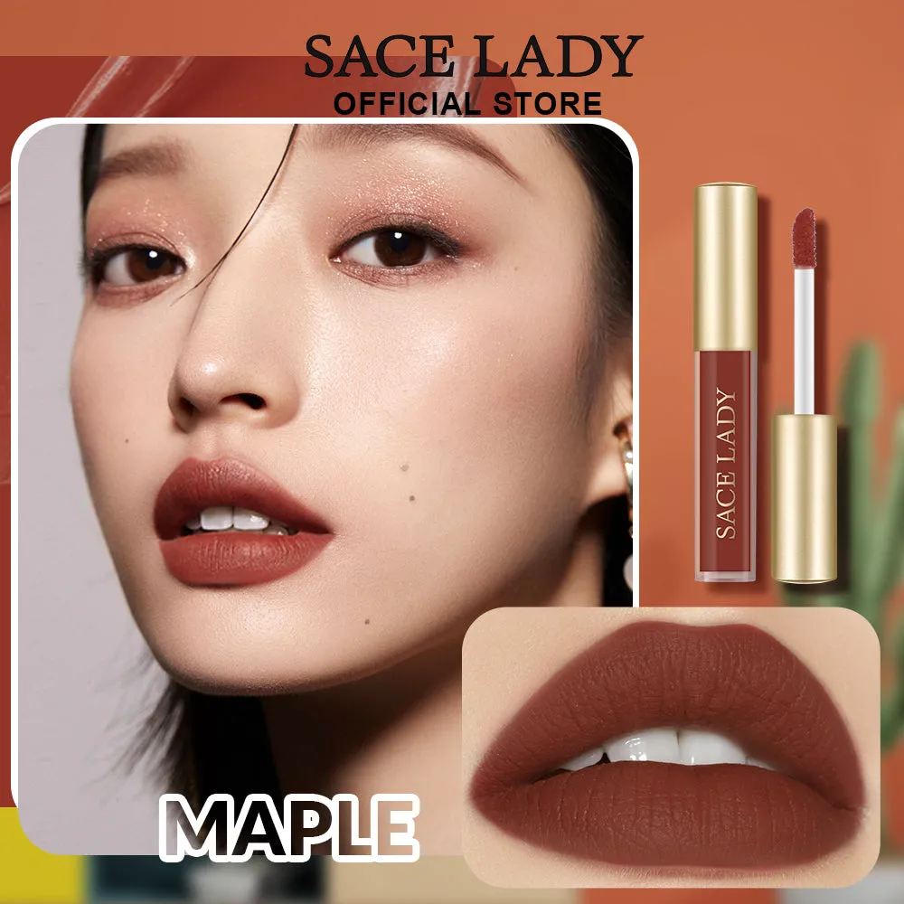 Sace Lady Waterproof Liquid Lipstick Mini Set – Matte, High Pigment, Long-Lasting Gloss