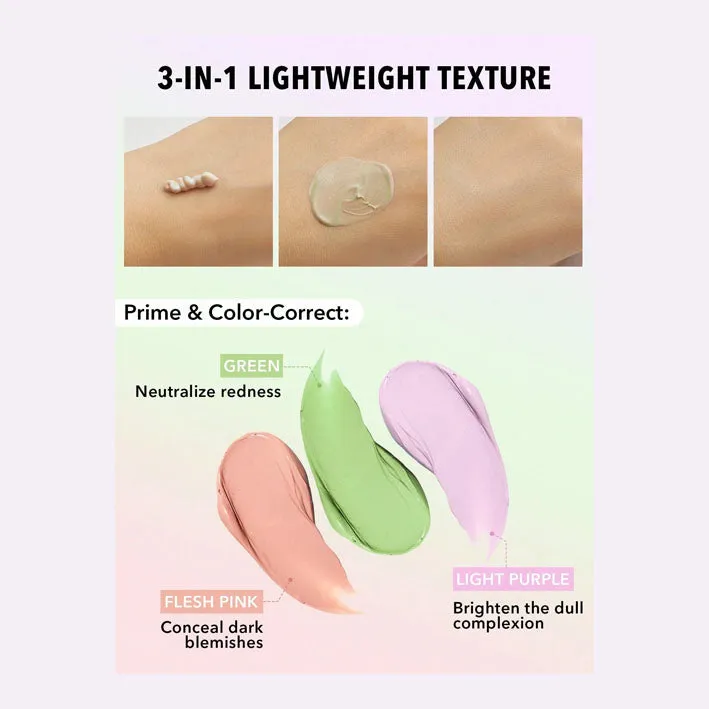 Sheglam Triple Threat Correcting Primer 3 In 1
