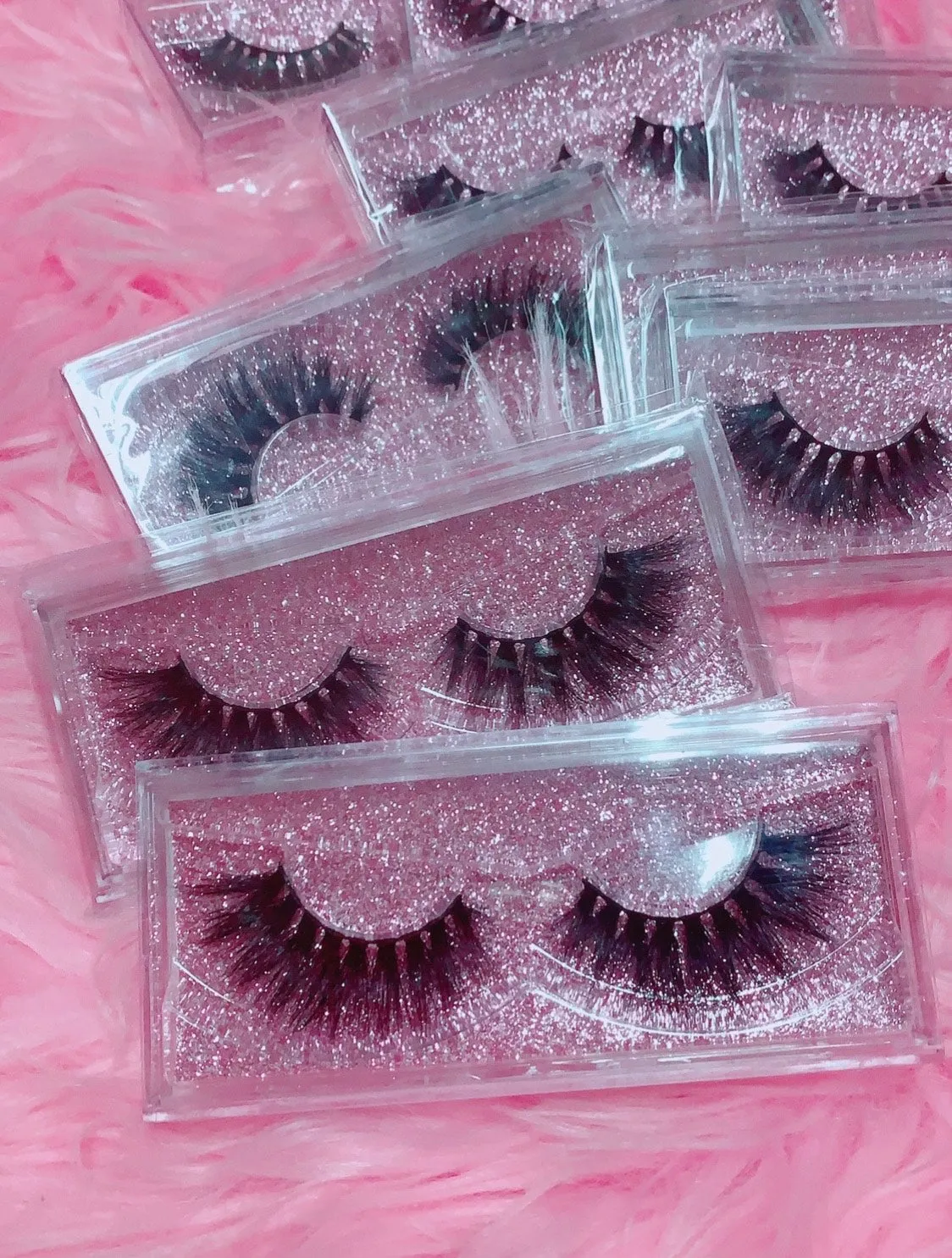 #SNATCHED 3D DREAMDOLL LASHES *GLITTER* CASE