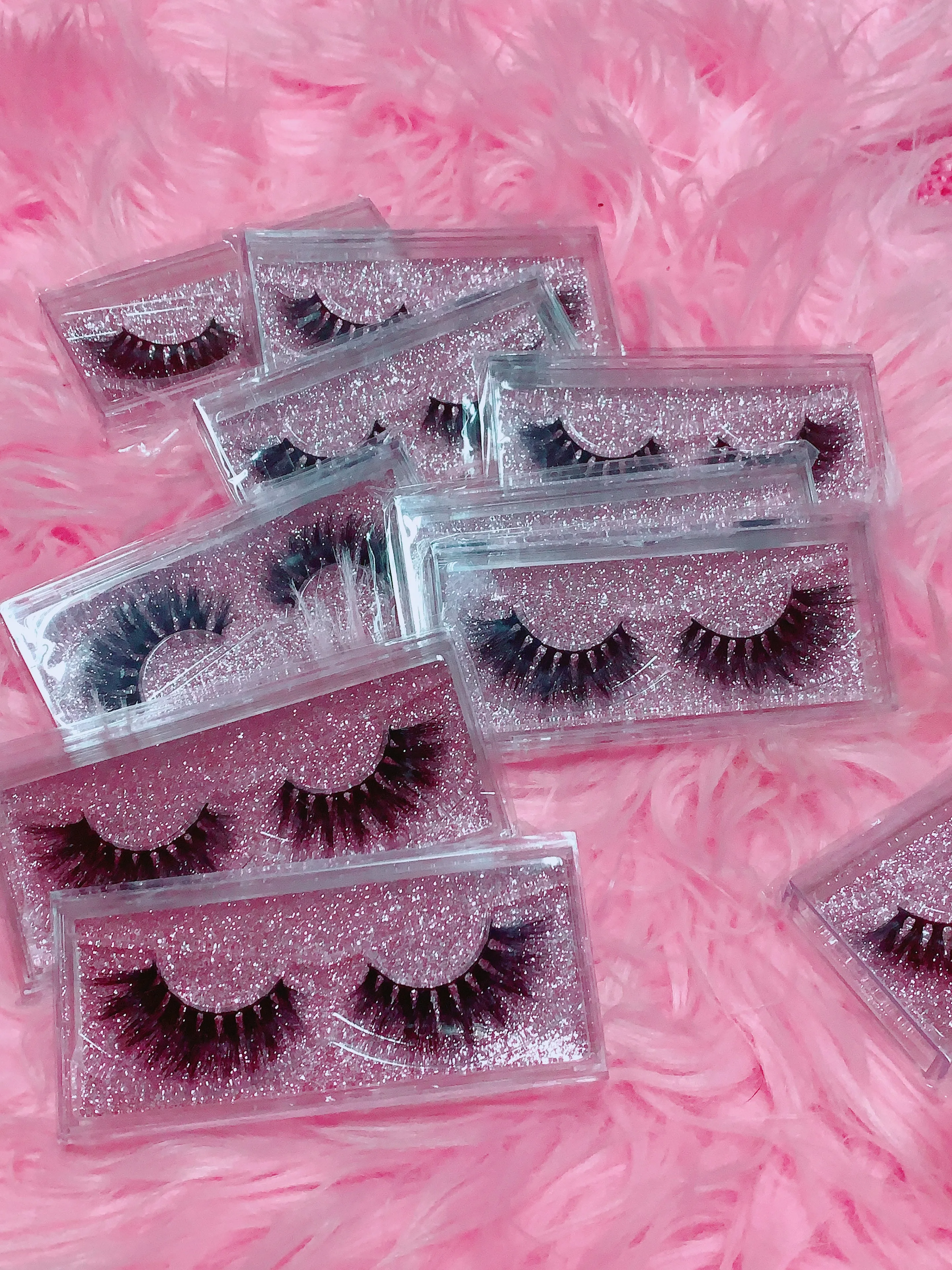 #SNATCHED 3D DREAMDOLL LASHES *GLITTER* CASE