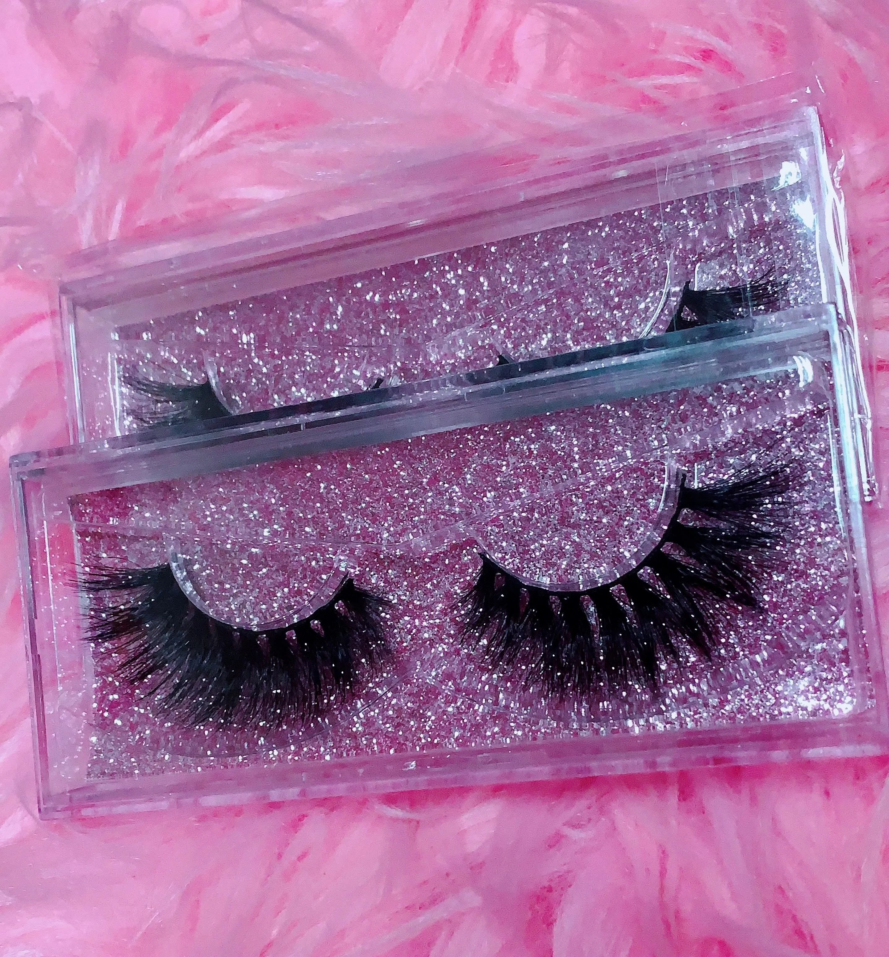 #SNATCHED 3D DREAMDOLL LASHES *GLITTER* CASE