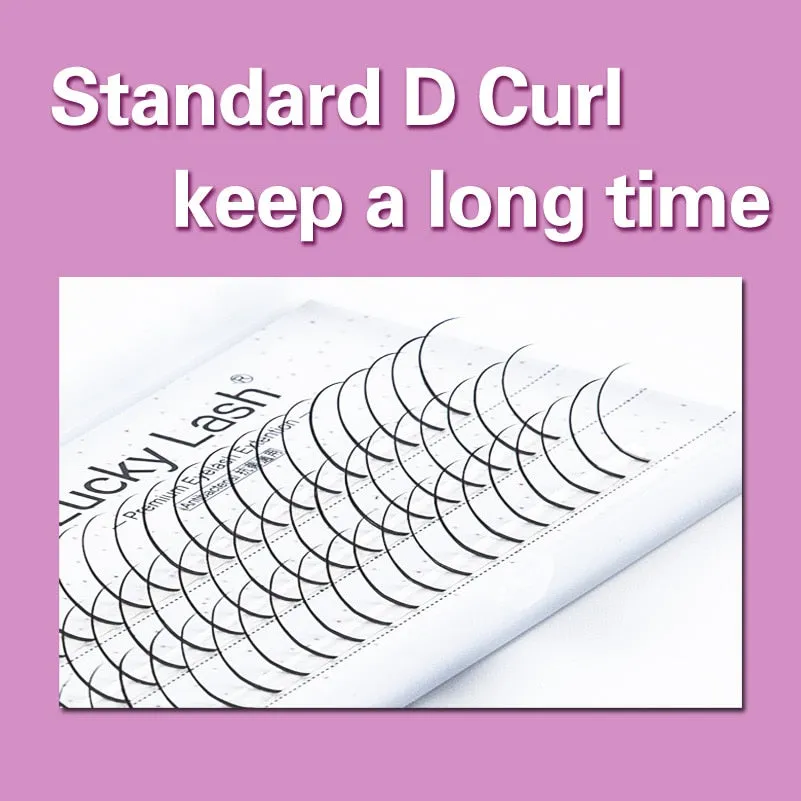 VenusFox 0.07Eyelash Bonded together BIG BUNCH Eyelash ExtensioN, Fairly Angel False Mink hair Eye lash