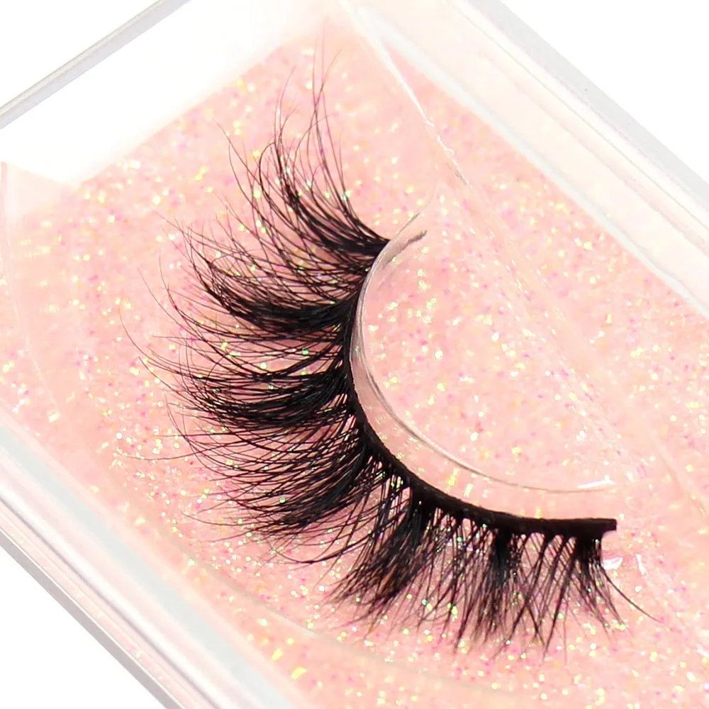 VenusFox eye Makeup Mink Lashes False Eyelashes 3D Volume Natural long Fluffy Reusable Soft Full Eyelash Extension Eye Mink Eyelashes
