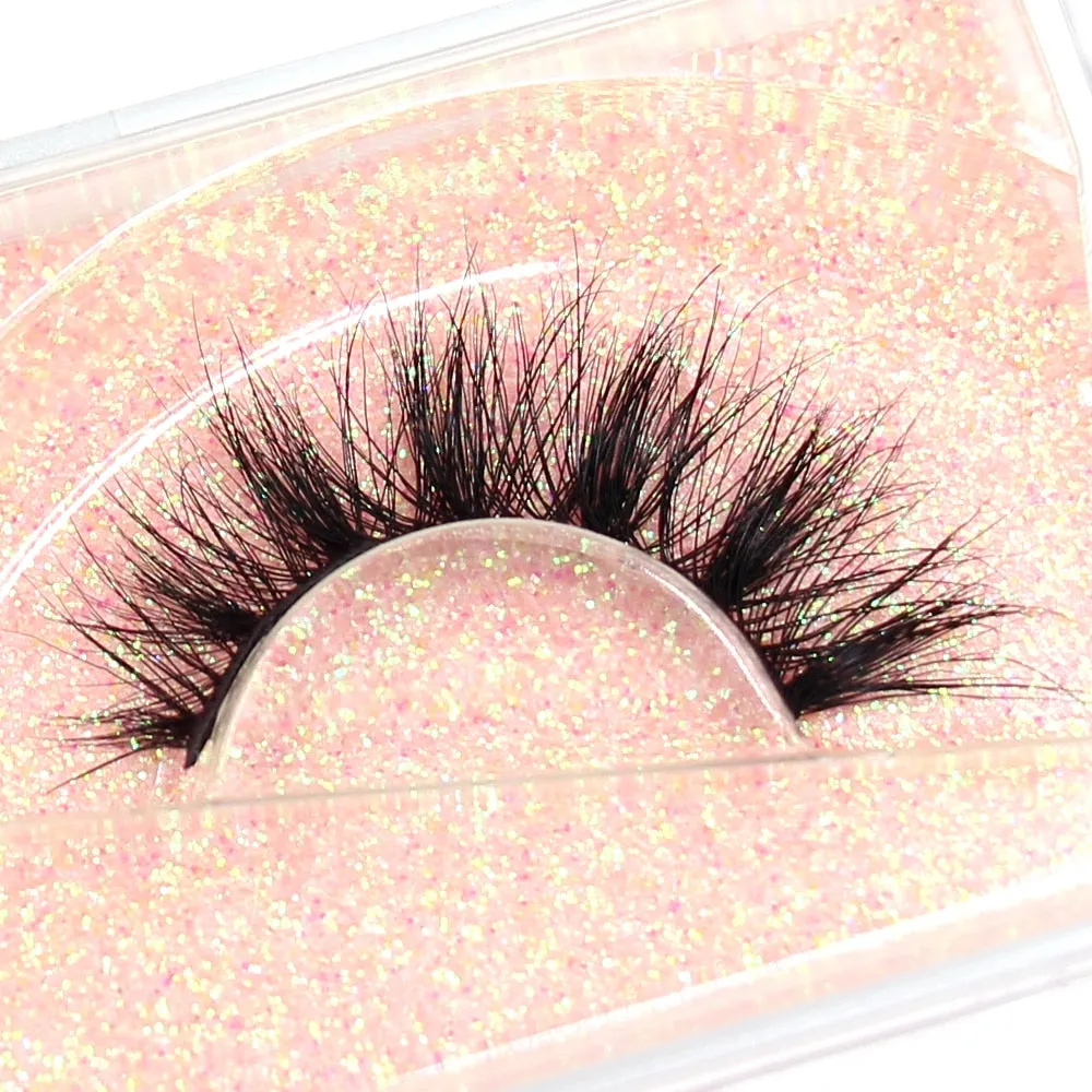 VenusFox eye Makeup Mink Lashes False Eyelashes 3D Volume Natural long Fluffy Reusable Soft Full Eyelash Extension Eye Mink Eyelashes